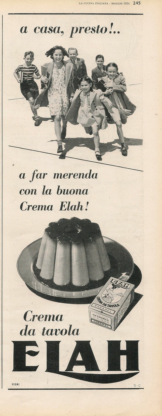 ELAH. CREME DA TAVOLA - ADVERTISING