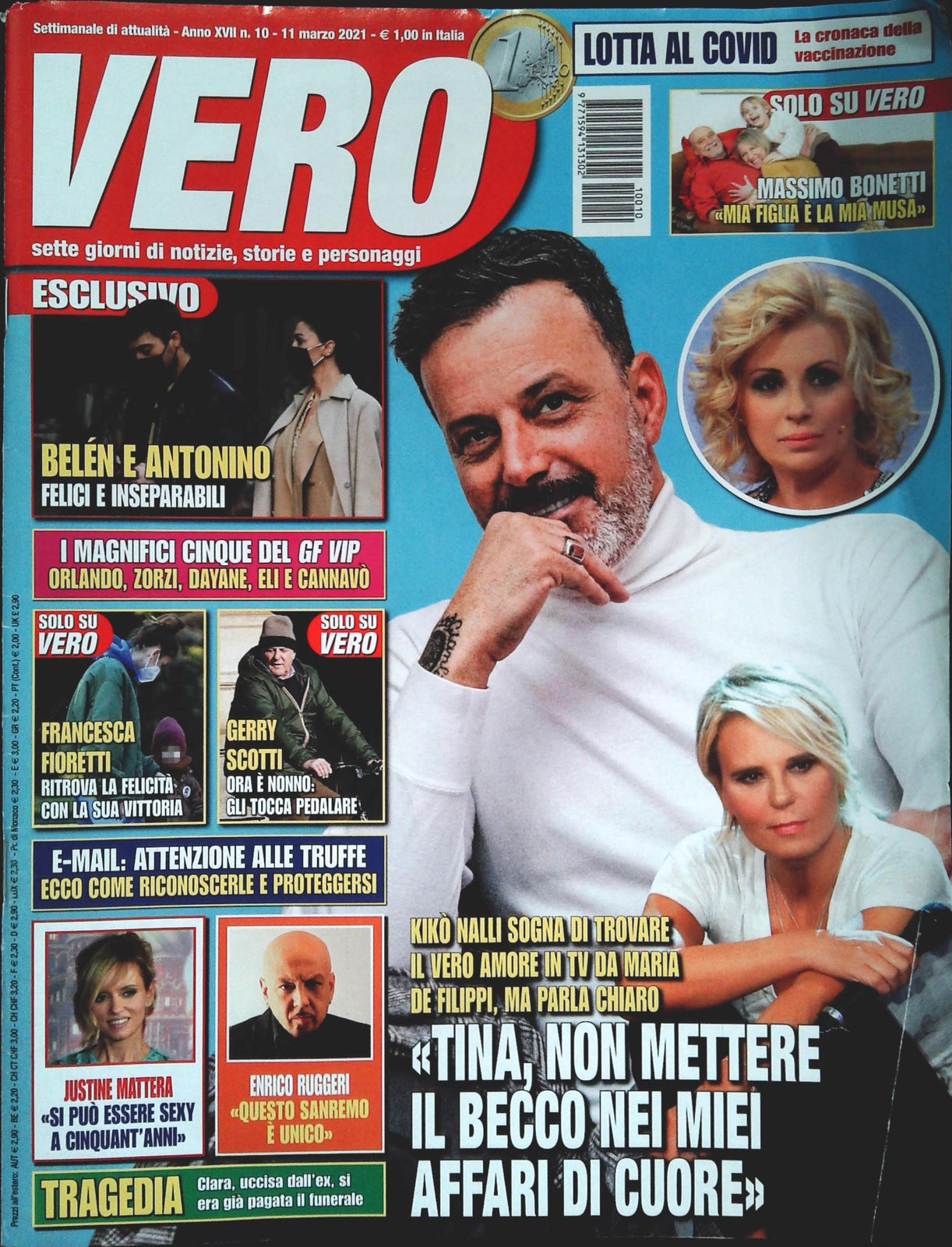 VERO 11 MARZO 2021 - INA - BELEN - GERRY SCOTTI - FRANCESCA FIORETTI