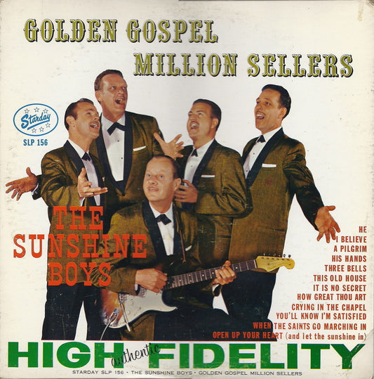 GOLDEN GOSPEL MILLION SELLERS - THE SUNSHINE BOYS