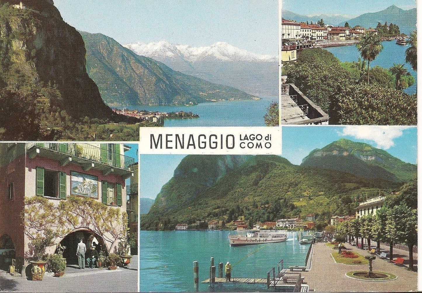 MENAGGIO - 4 VEDUTE - V1969