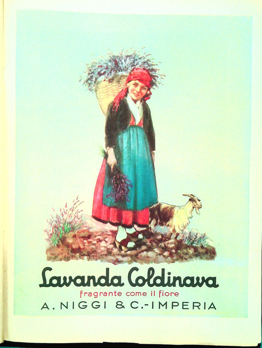 LAVANDA COLDINAVA - TEMPO 1940 - ADVERTISING