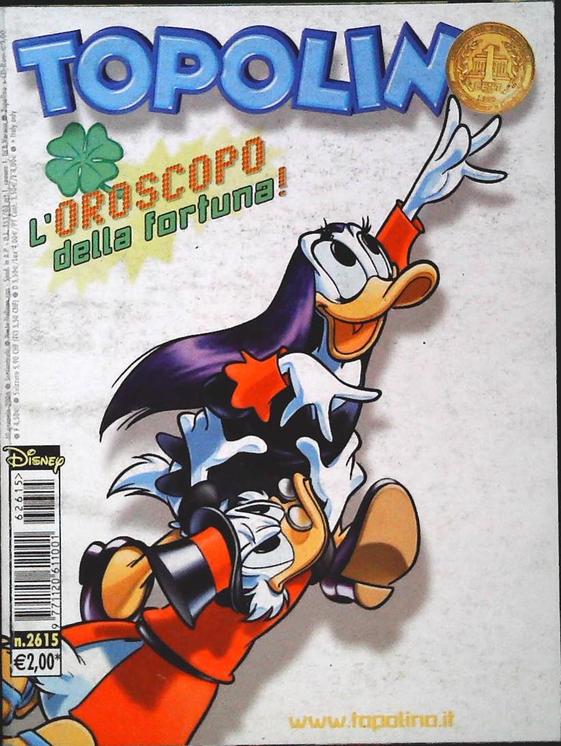 TOPOLINO N. 2615 - 10 GENNAIO 2006
