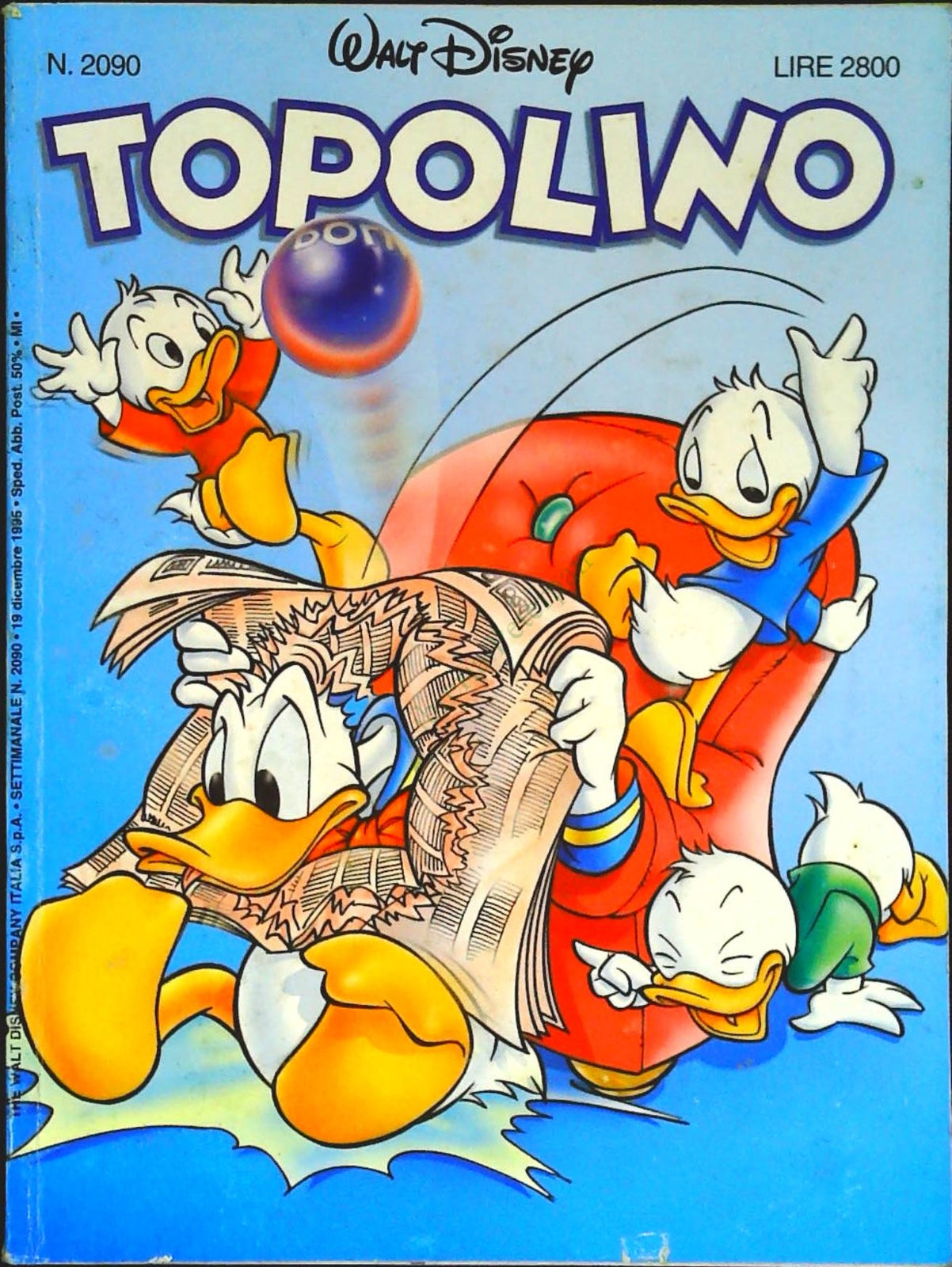 TOPOLINO N. 2090 - 19 DICEMBRE 1995