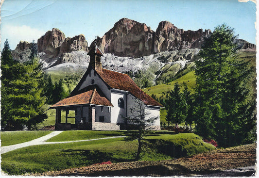 CAREZZA - IL CATINACCIO - V 1957 - FG - acquerellata