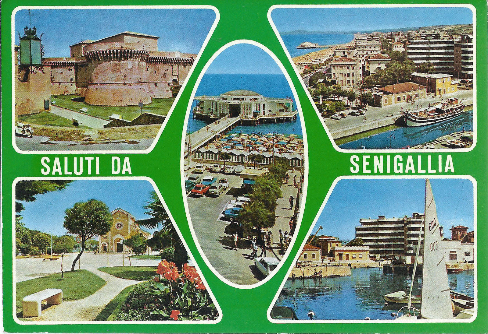 SENIGALLIA - SALUTI - 5 VEDUTE - V1984