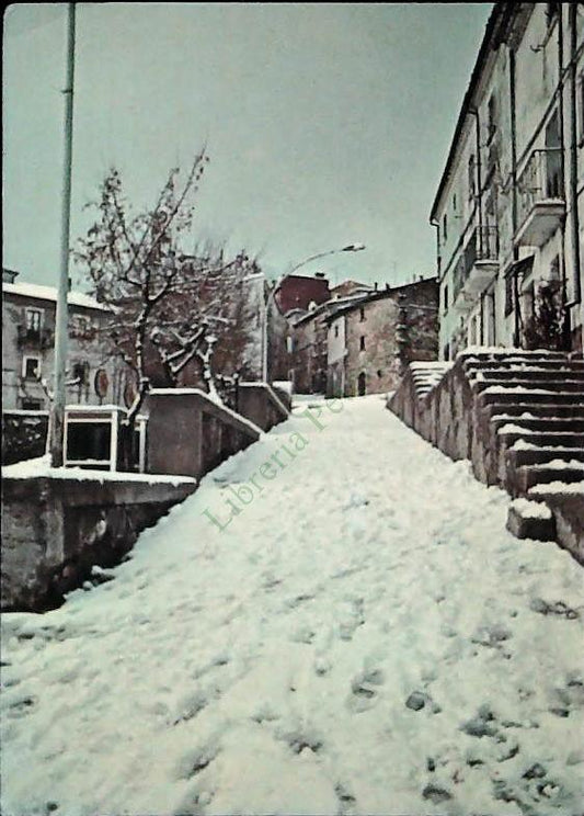 OVINDOLI - PAESAGGI OINVERNALE - V1980
