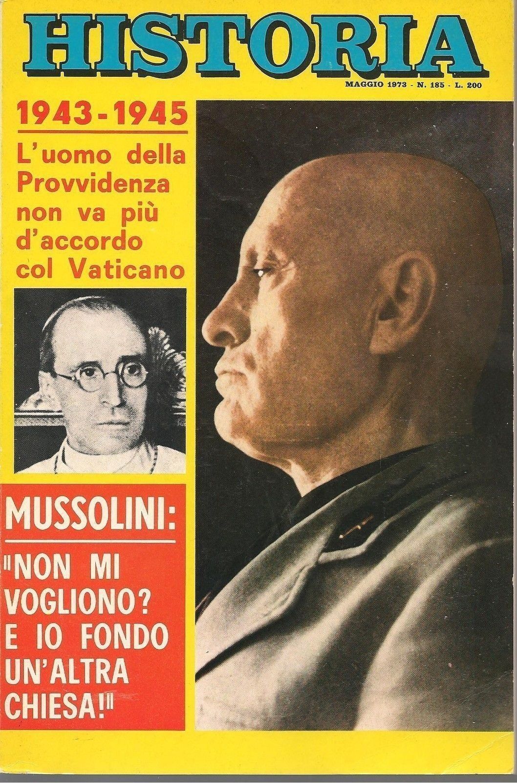 HISTORIA N 185 MAGGIO 1973