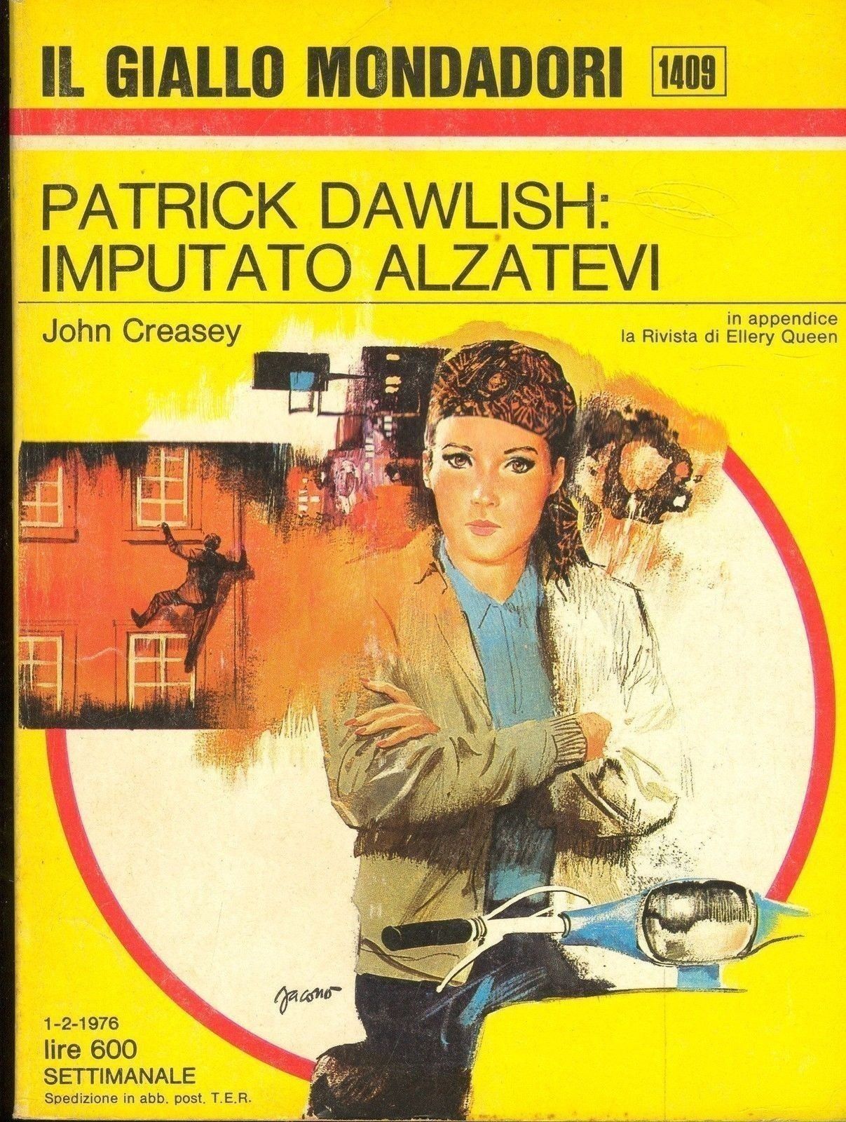 PATRICK DAWLISH   IMPUTATO ALZATEVI - JOHN CREASEY