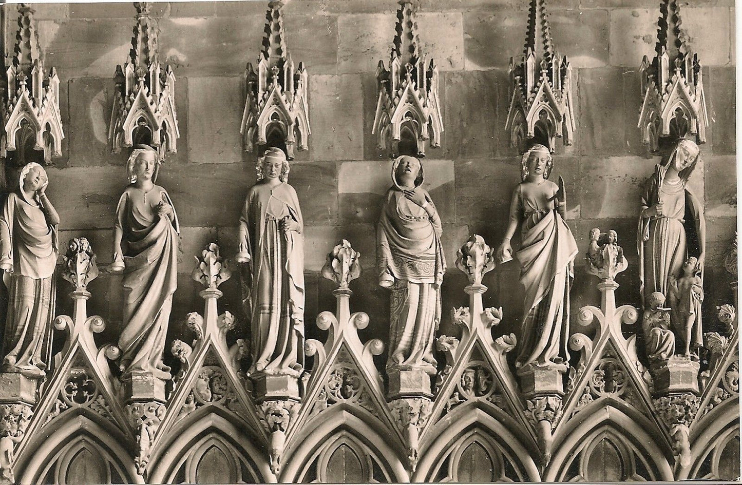 FREIBURG I.B. - DAS MÜNSTER U.L.FR.- FIGURENZYKLUS AUS 