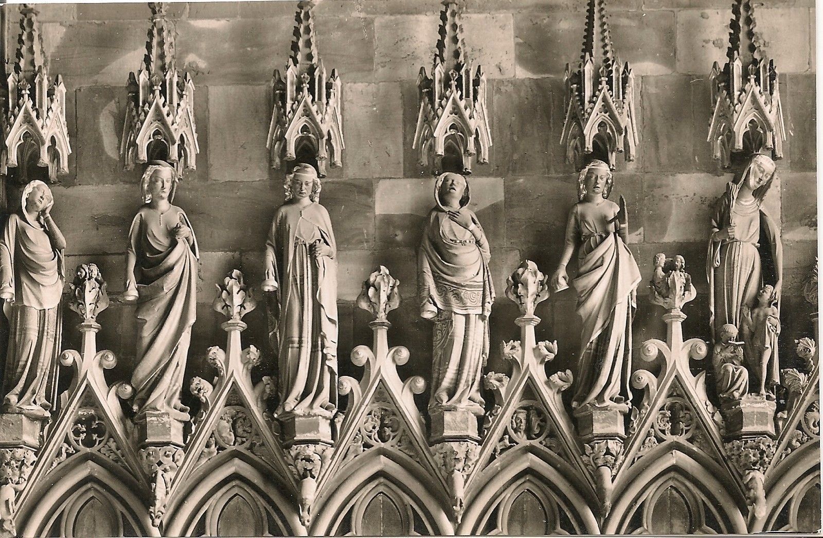 FREIBURG I.B. - DAS MÜNSTER U.L.FR.- FIGURENZYKLUS AUS 