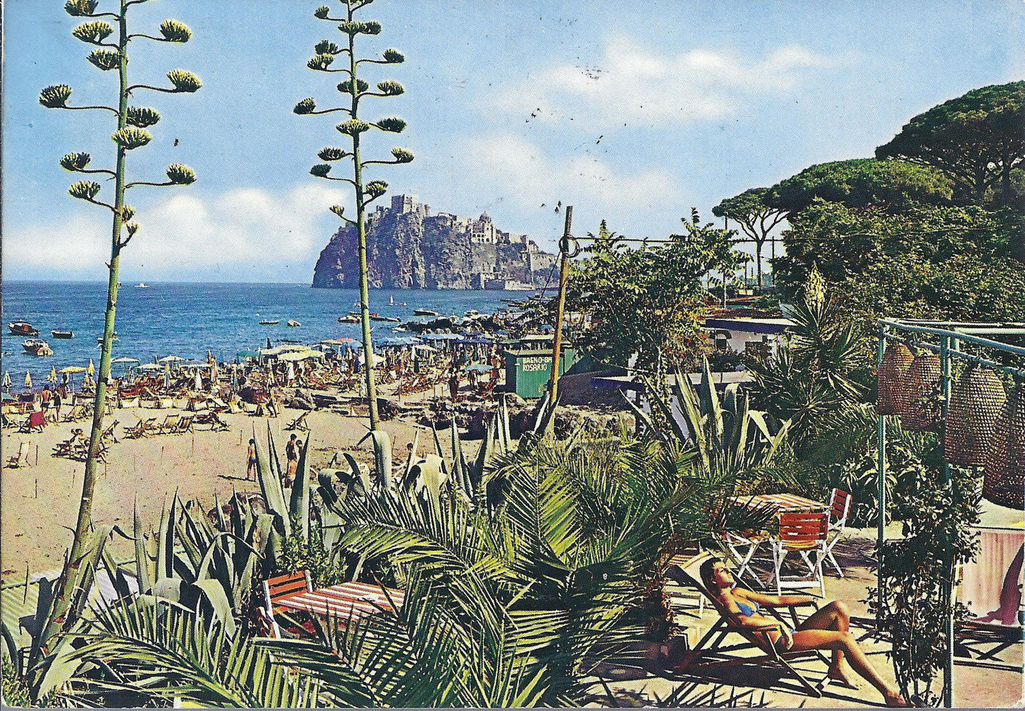 ISCHIA - SPIAGGIA LIDO - V1979