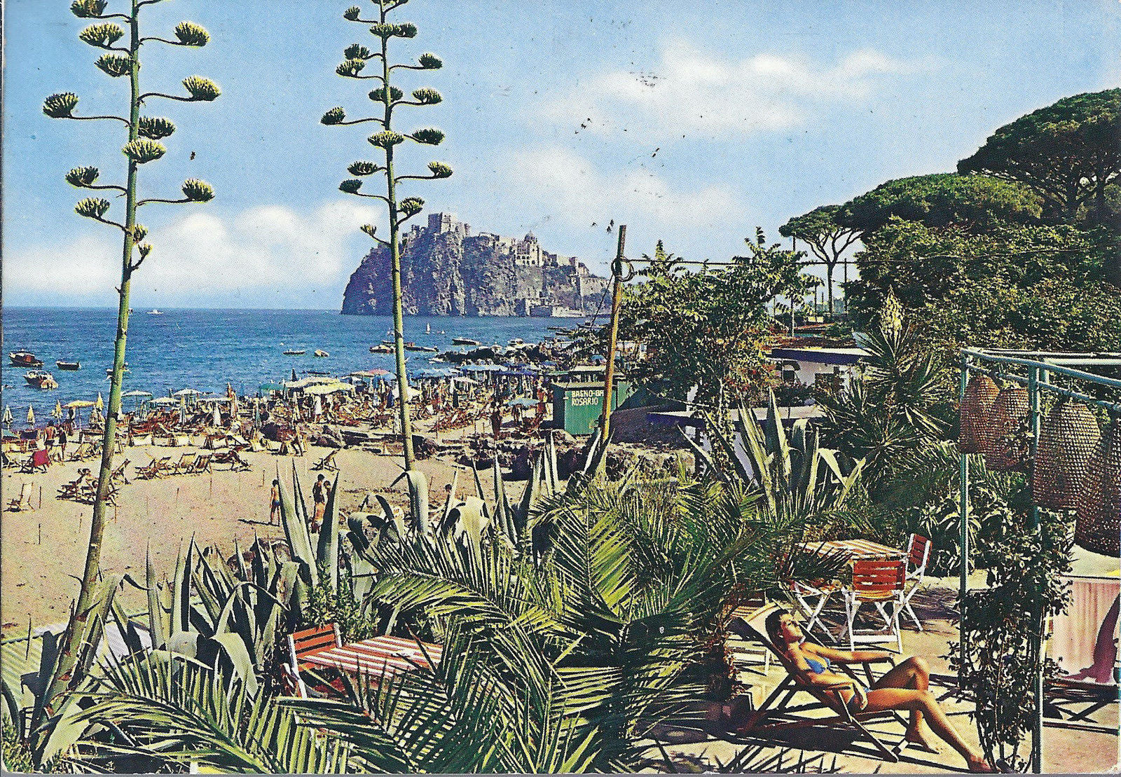 ISCHIA - SPIAGGIA LIDO - V1979
