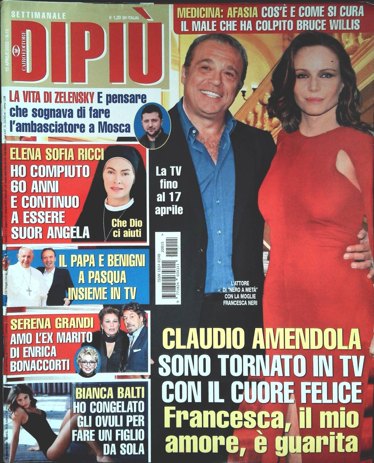 DI PIU' 15 APRILE 2022 - CLAUDIO AMENDOLA - E. SOFIARICCI - SERENA GRANDI