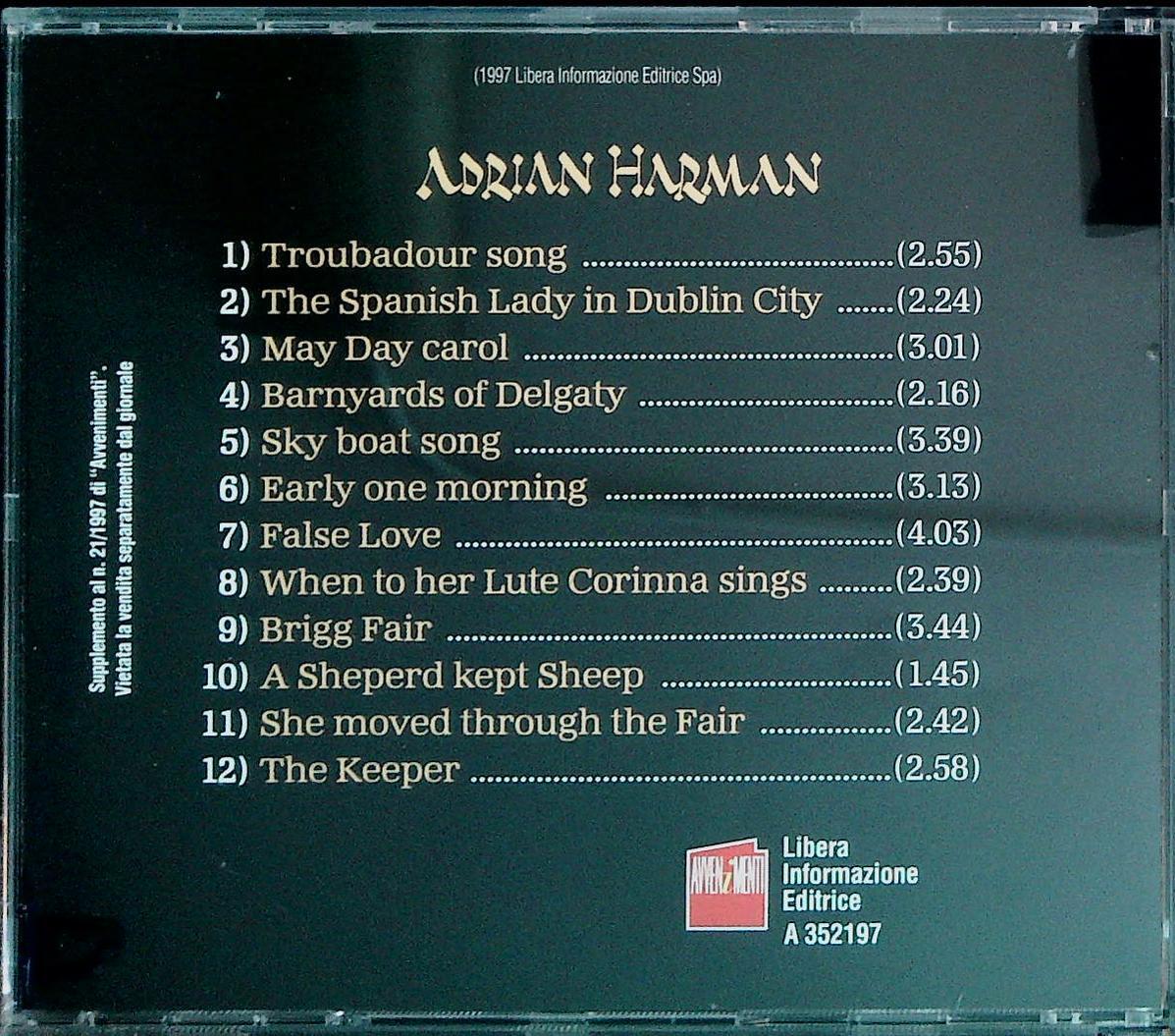 BALLADS OF OLD ENGLAND - CD