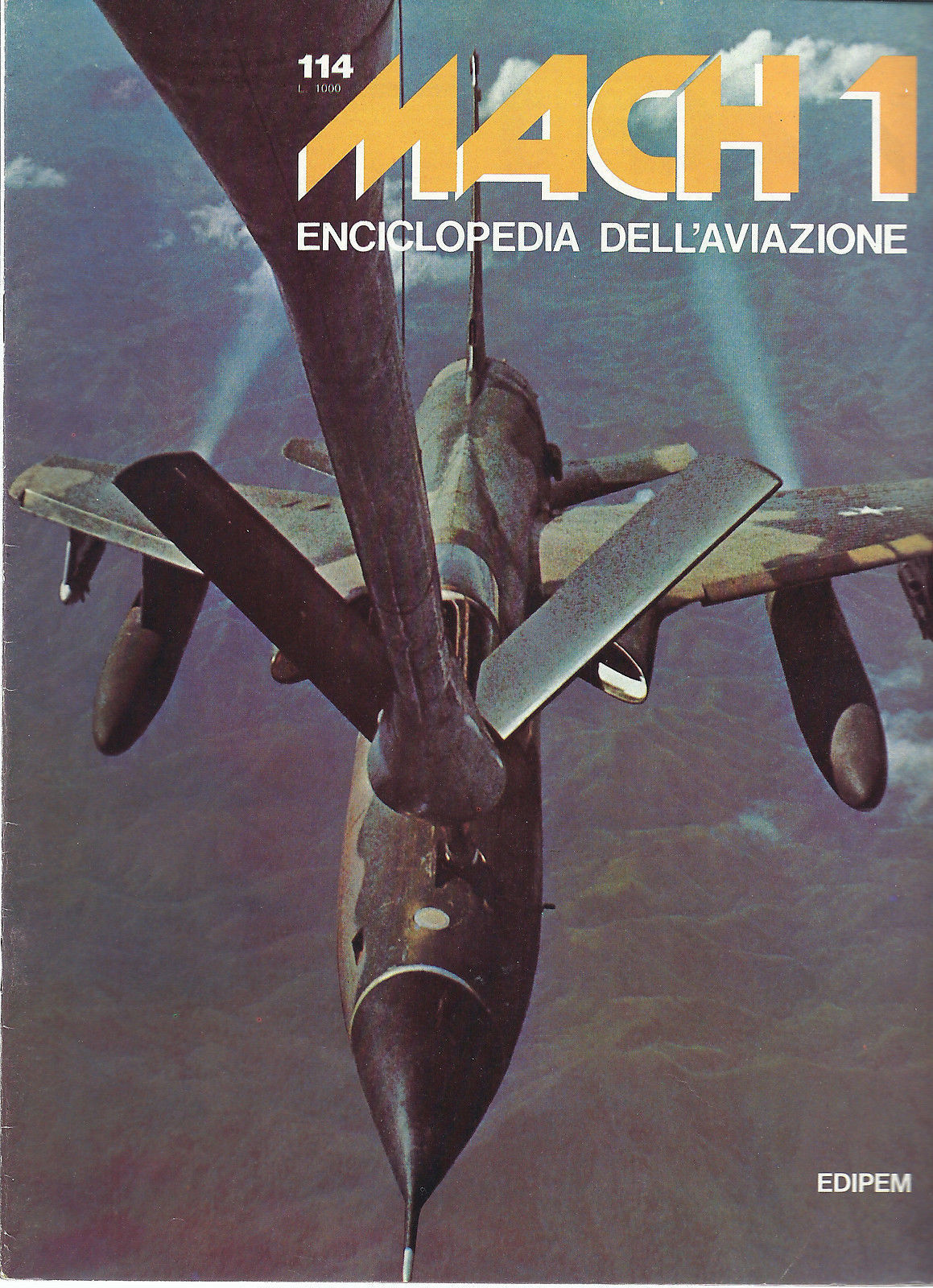 MACH 1 - ENCICLOPEDIA DELL'AVIAZIONE - fascicolo N114