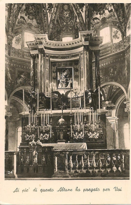 POMPEI - SANTUARIO DELLA BEATA VERGINE DEL ROSARIO - ALTARE 