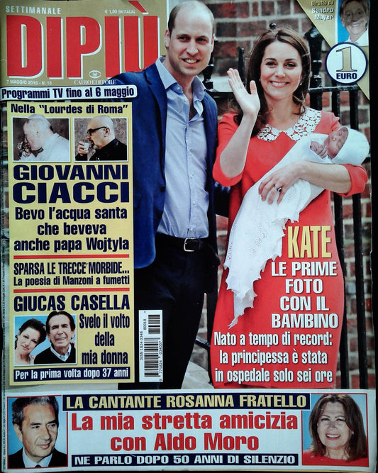 DIPIU' - 7 MAGGIO 2018 - KATE-GIOVANNI CIACCI-GIUCAS CASELLA-ROSANNA FRATELLO