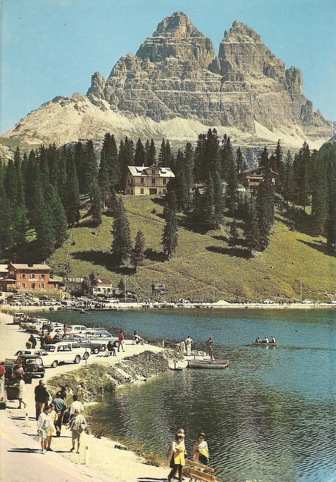 LAGO DI MISURINA - TRE CIME DI LAVAREDO - PANORAMA - V1975