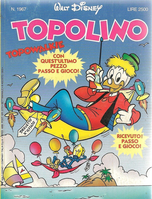 TOPOLINO N° 1967 - 8 AGOSTO 1993