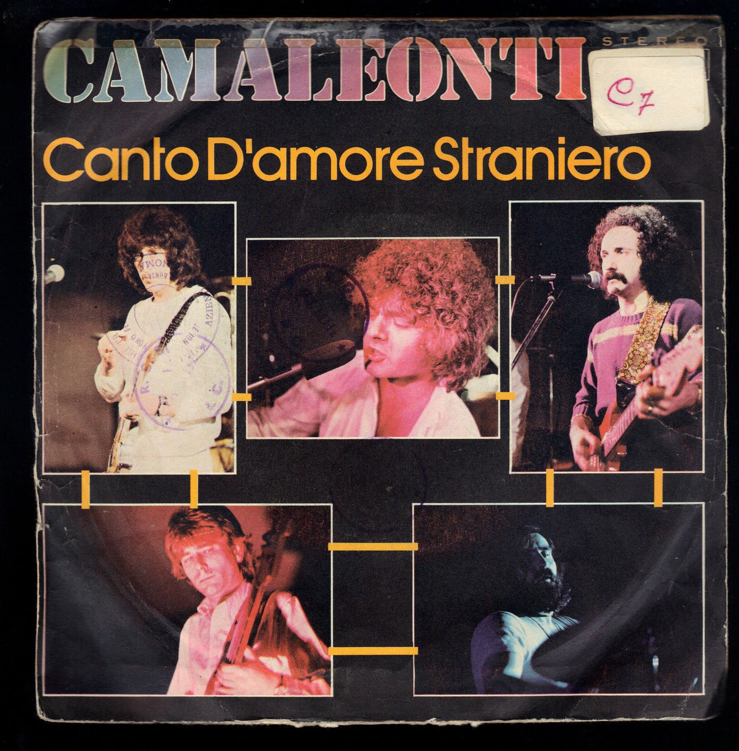 CANTO D'AMORE STRANIERO - SUCCESSO # CAMALEONTI