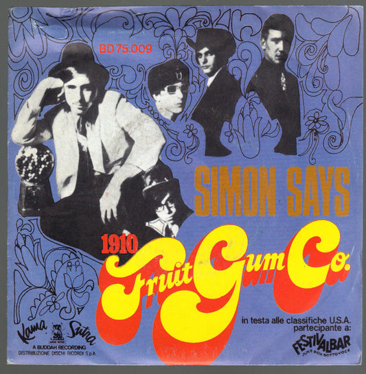 SIMON SAYS - 1,2,3, RED LIGHT # 1910 FRUITGUM CO. (PEACE&LOVE '60)