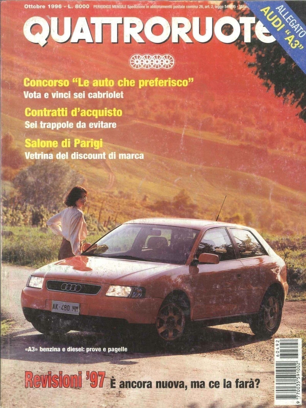 QUATTRORUOTE N 492 OTTOBRE 1996