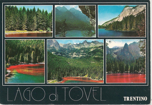 LAGO DI TOVEL - 6 VEDUTE - V1989