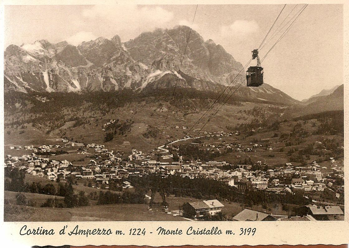 CORTINA D'AMPEZZO - MONTE CRISTALLO - FUNIVIA - NV