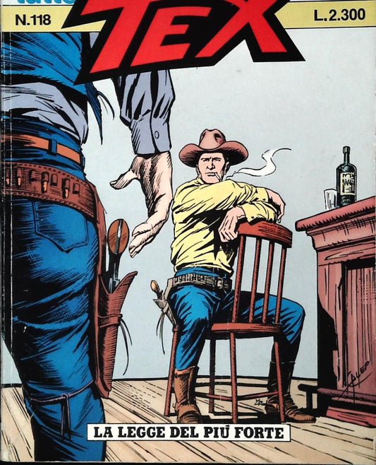 TUTTO TEX N. 118 - LA LEGGE DEL PIU' FORTE - OUTLET DEL LIBRO
