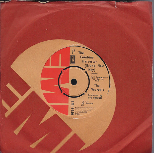 THE COMBINE HARVESTER   Brand New Key  - THE BLACKBIRD -- THE WURZELS