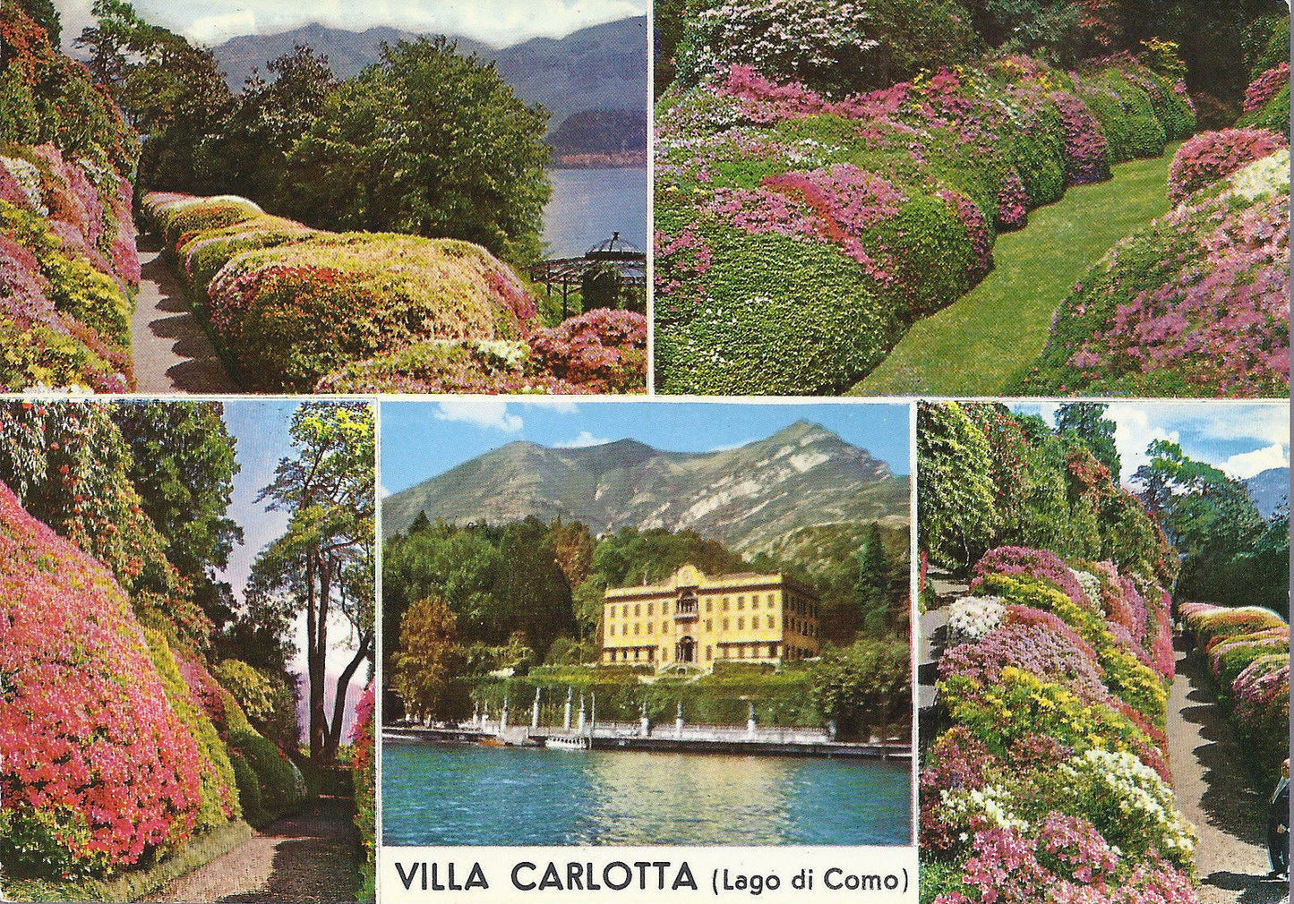 VILLA CARLOTTA - LAGO DI COMO - 5 VEDUTINE - NV - FG