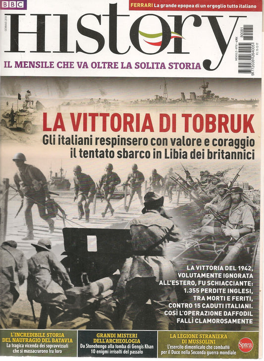 HISTORY - GENNAIO 2018 - LA VITTORIA DI TOBRUK