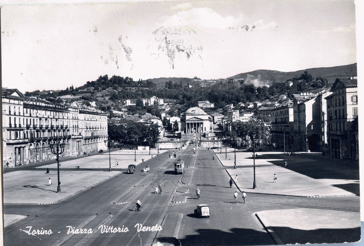 TORINO - PIAZZA VITTORIO VENETO - V1958