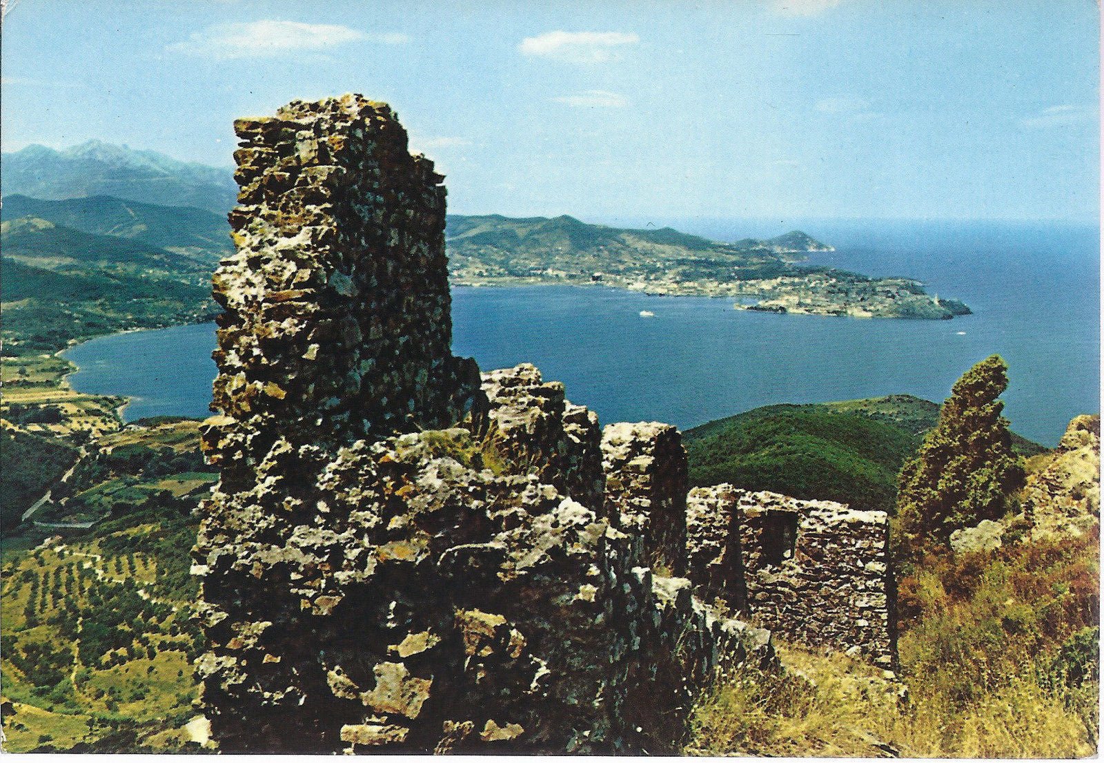 PORTOFERRAIO - VISTA DAL MONTE VOLTERRAIO - VIBSD - FG