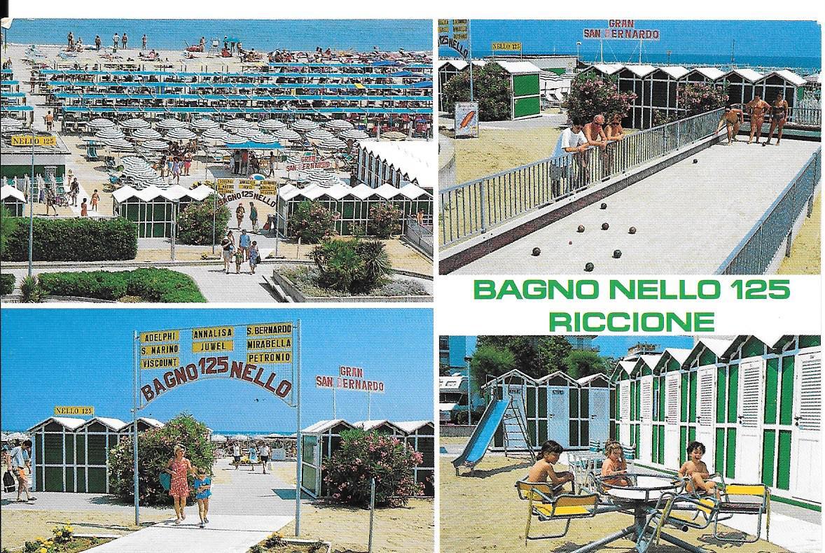 RICCIONE - BAGNO NELLO - QUATTRO VEDUTE - NV
