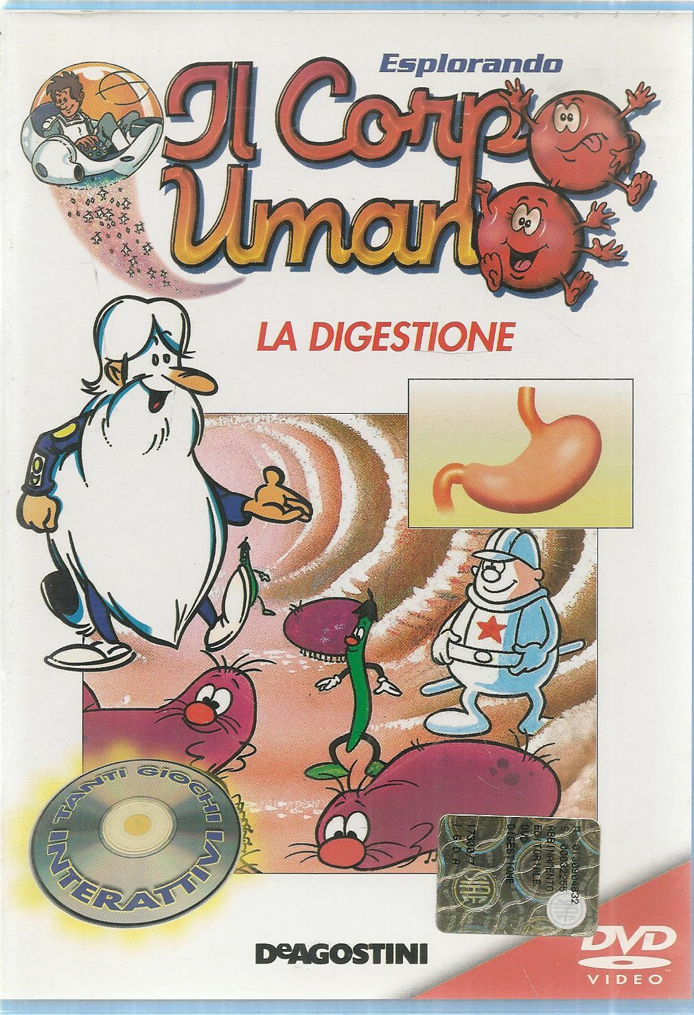 ESPLORANDO IL CORPO UMANO - LA DIGESTIONE - DVD