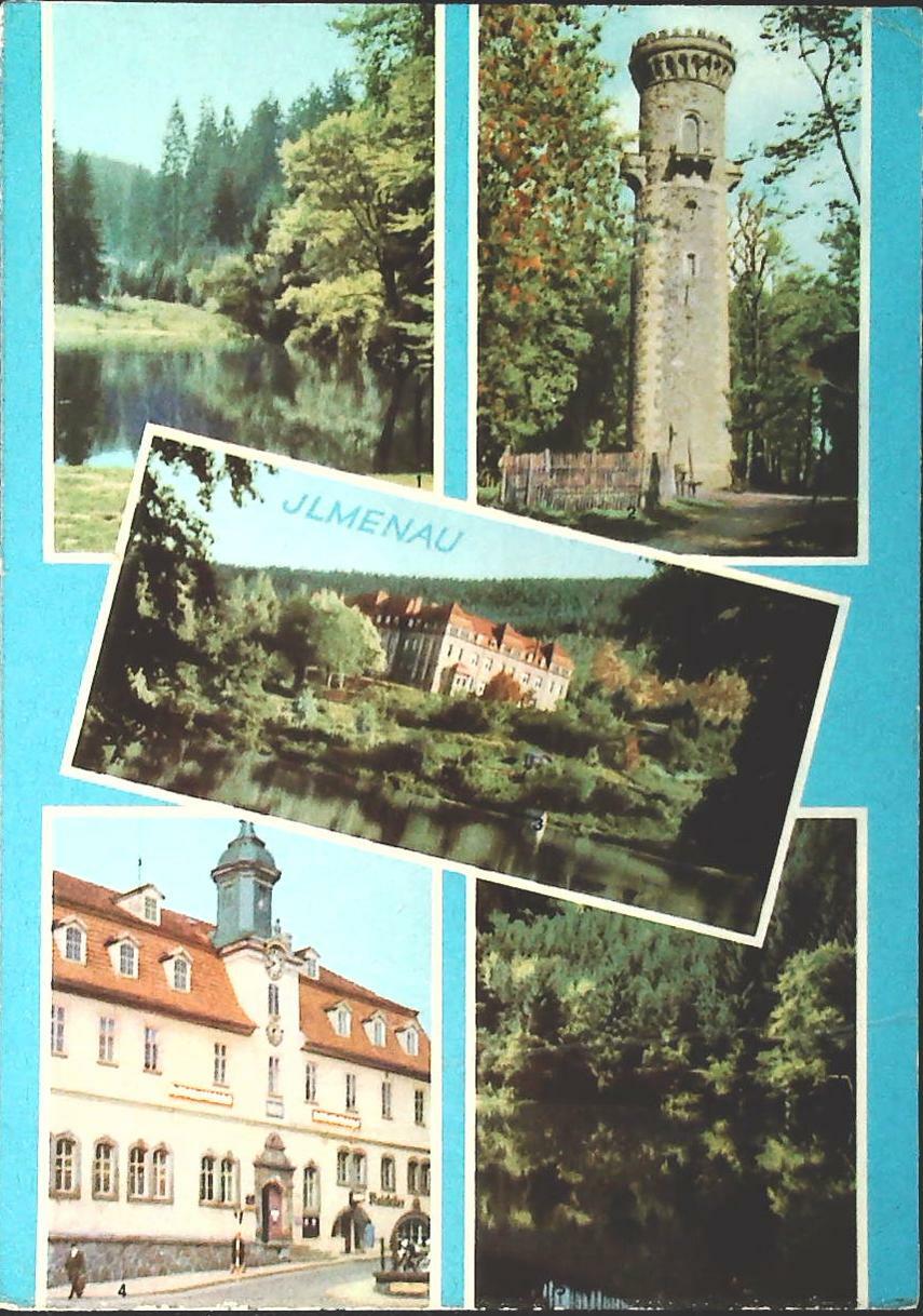 JLMENAU - GERMANIA - CINQUE VEDUTE - V1965