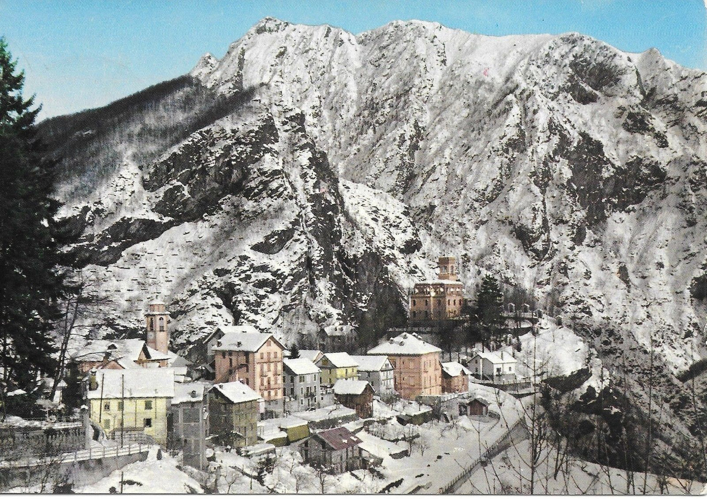 CERVATTO - VALSESIA - PANORAMA - ACQUARELLATA - V2978