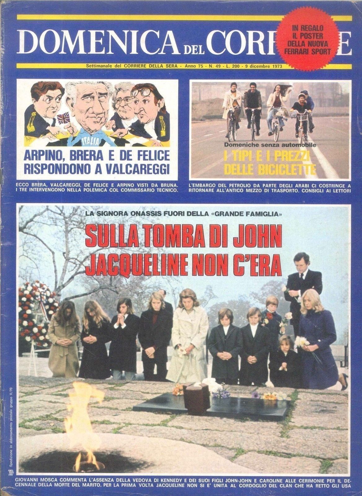 DOMENICA DEL CORRIERE N 49 - 9 DICEMBRE 1973