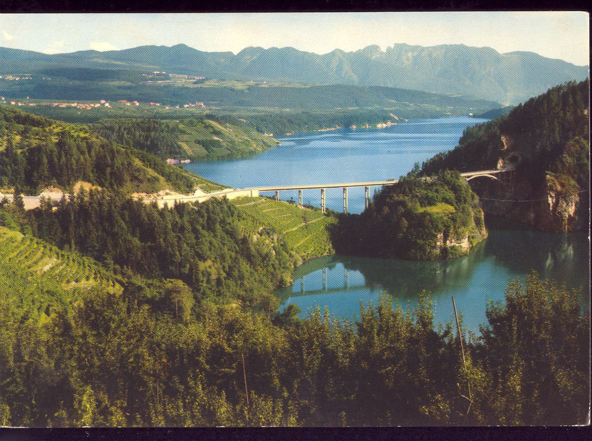 LAGO DI S. GIUSTINA COL PONTE DEL CASTELLAZ - VIB1985