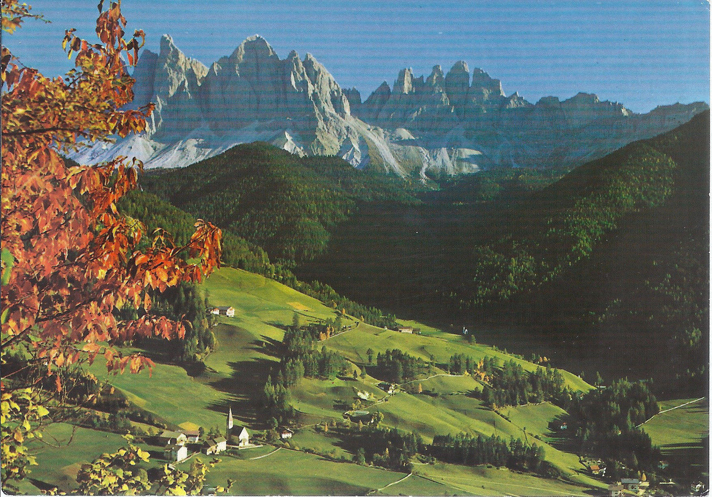 ST. MAGDALENA - KIRCHLEIN MIT GEISLERSPITZEN - SANTA MADDALE