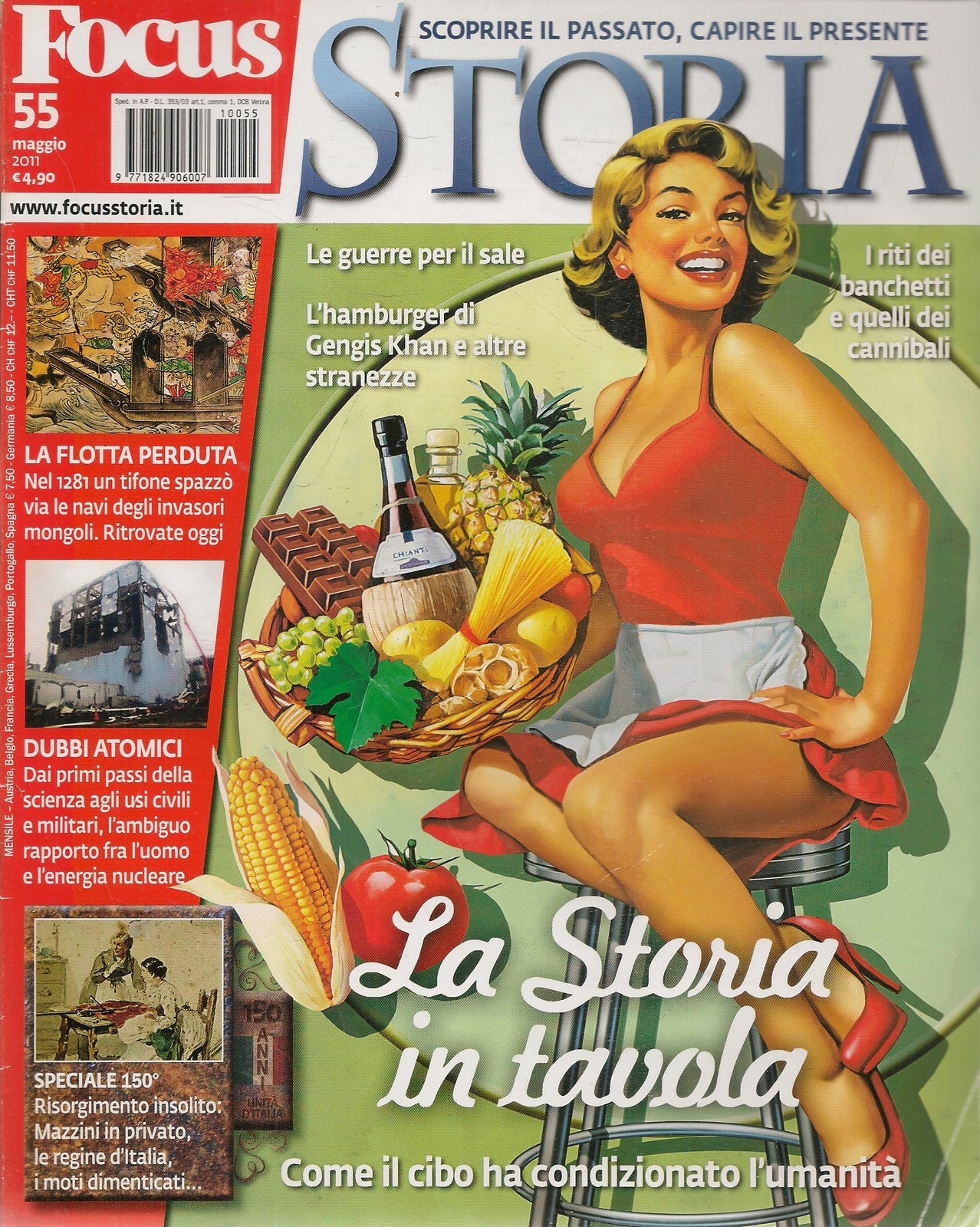 FOCUS STORIA N. 55 - LA STORIA IN TAVOLA