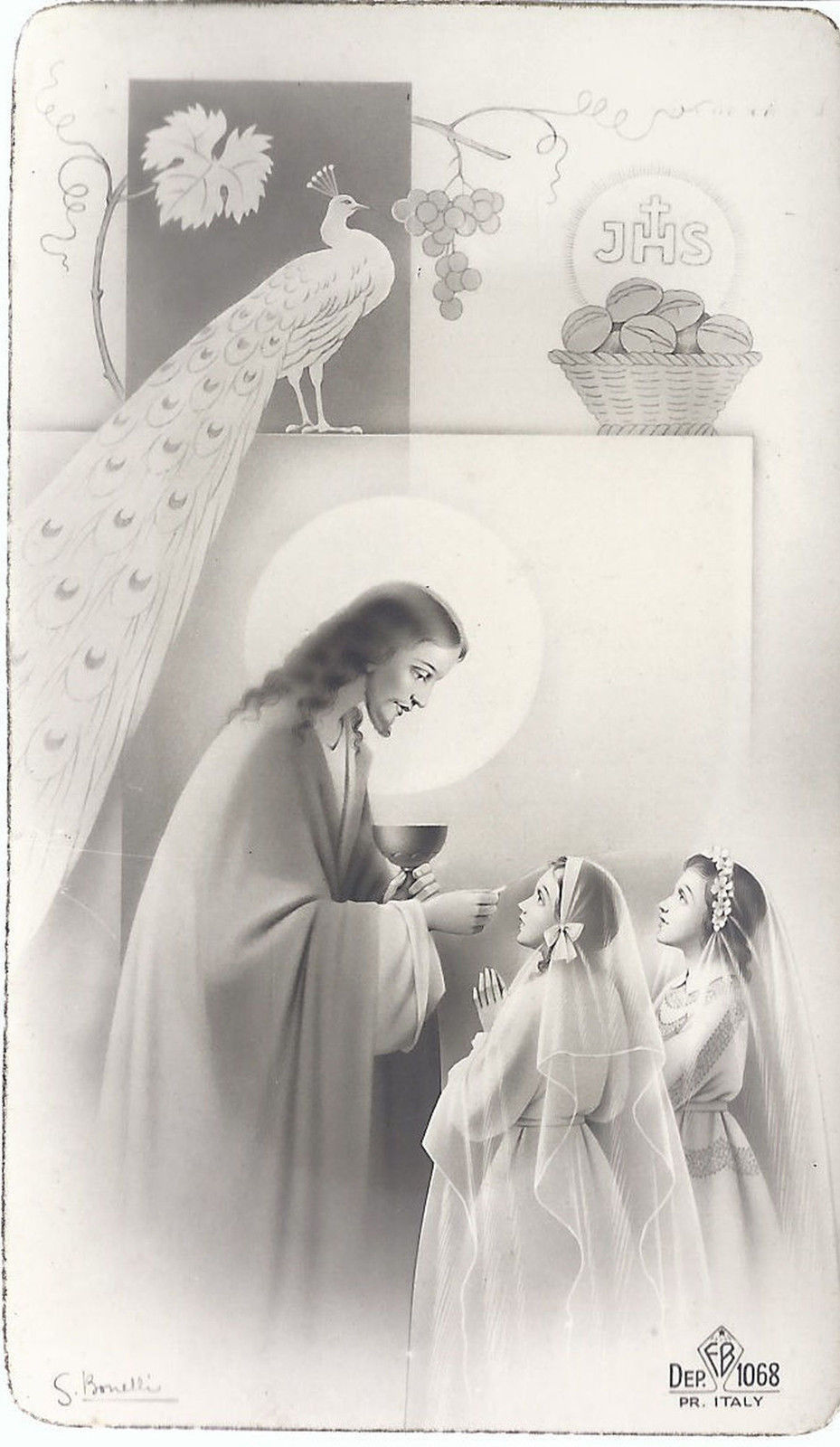 SANTINO - GESU' - PRIMA COMUNIONE - senza data - AS011-