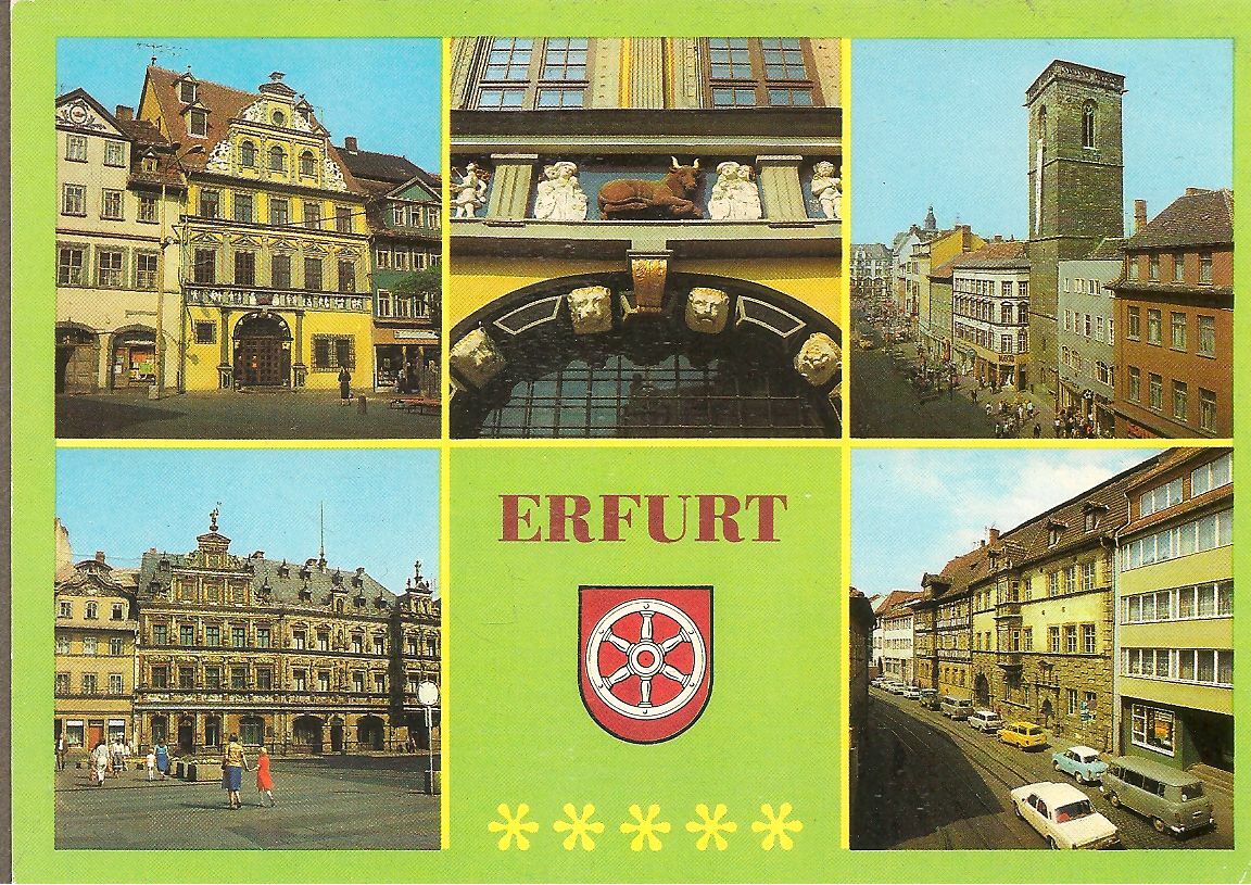 ERFURT - CINQUE VEDUTE - NV