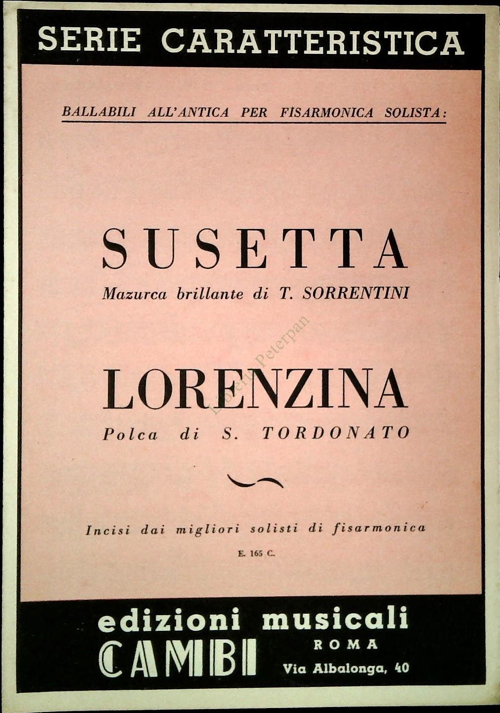 BALLABILI ALL'ANTICA PER FISARMONICA - 2 BRANI - SPARTITO-SHEET MUSIC