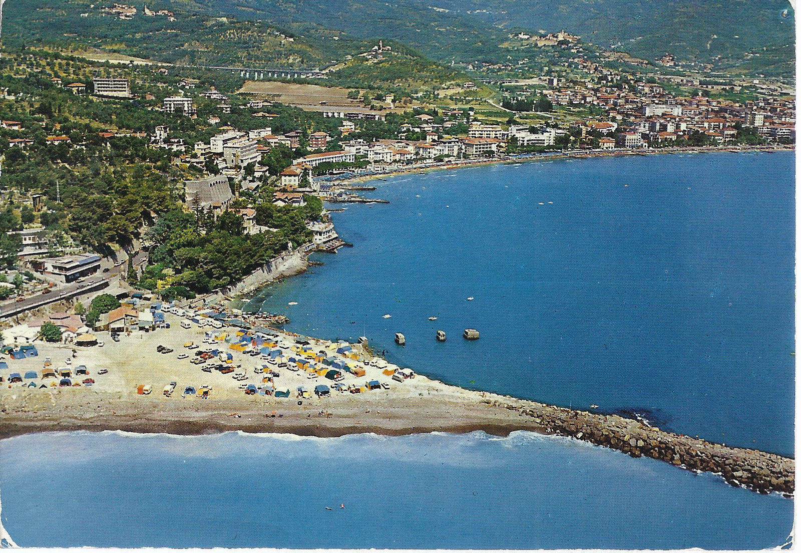 DIANO MARINA - PANORAMA AEREO - V 1971 - FG