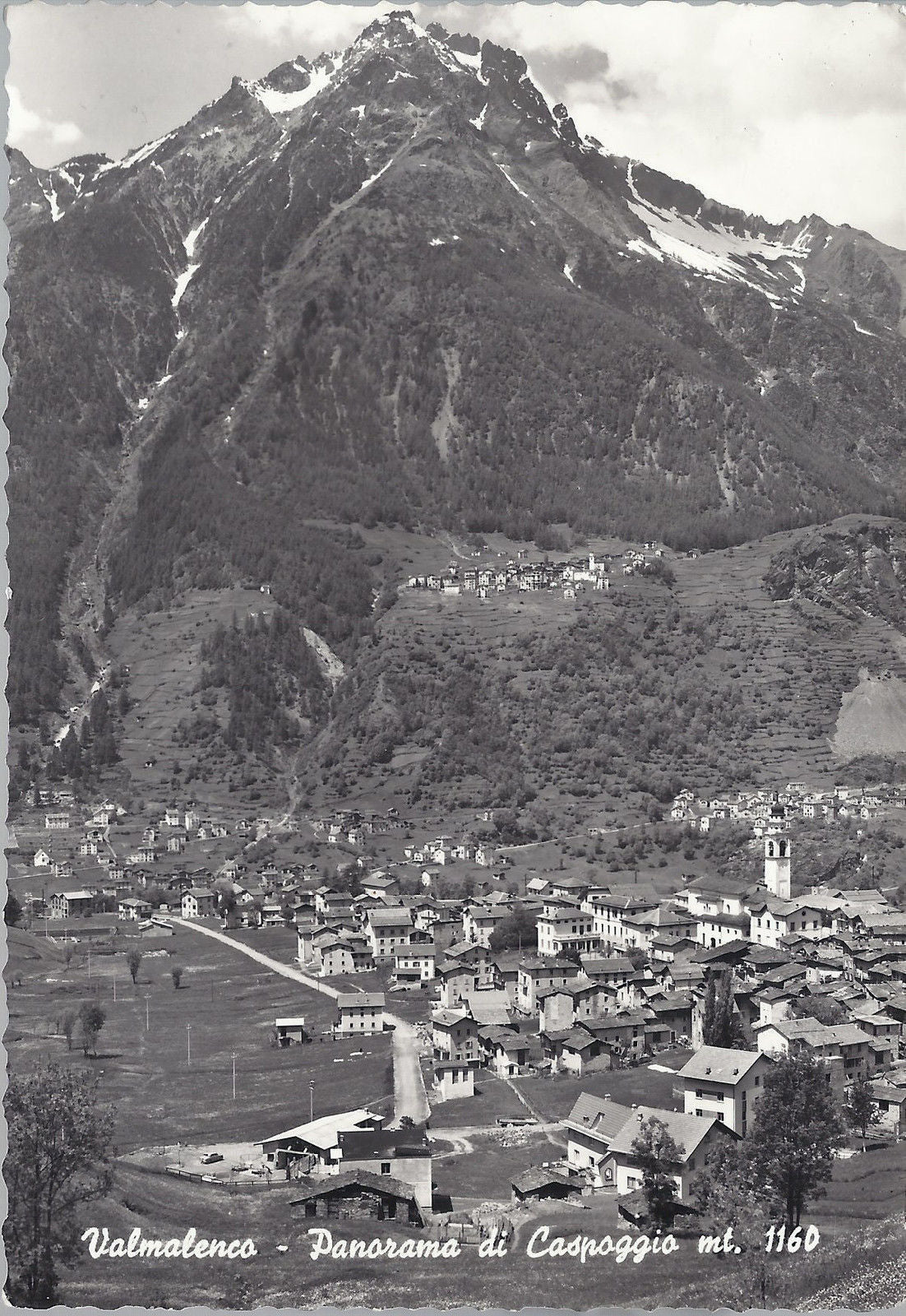 CASPOGGIO - VALMALENCO - PANORAMA - V 1960