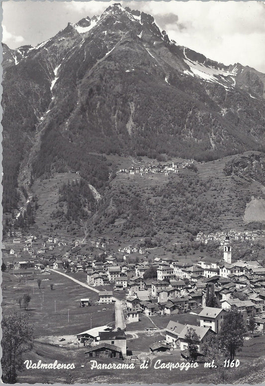 CASPOGGIO - VALMALENCO - PANORAMA - V 1960