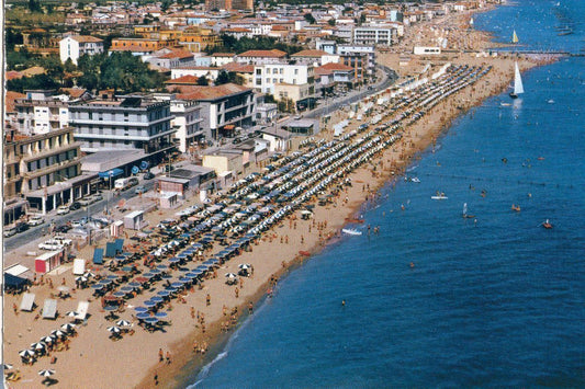 IGEA MARINA - PANORAMA AEREO V1966