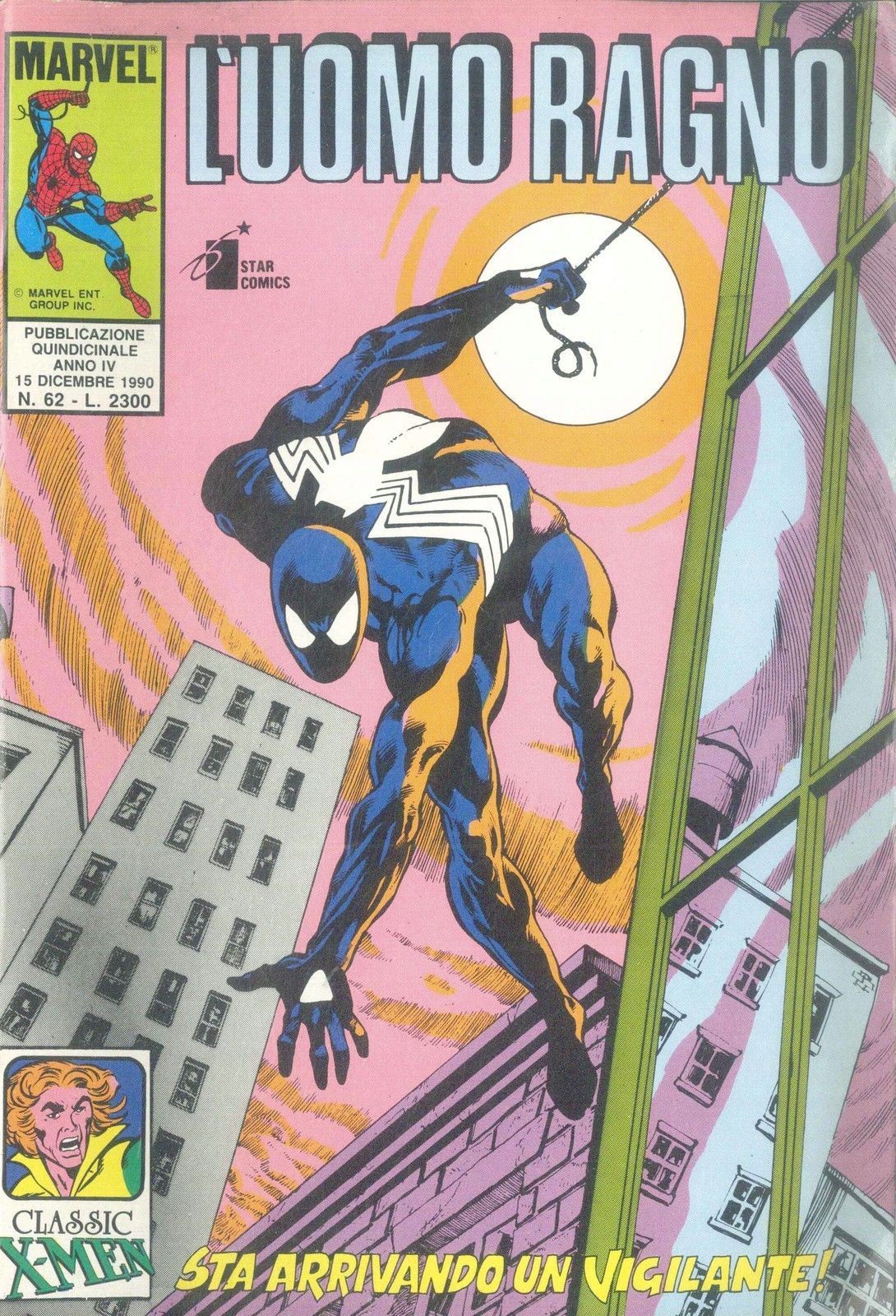 L'UOMO RAGNO N° 62 - MARVEL - STA ARRIVANDO UN VIGILANTE